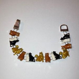 Vintage Cat Bracelet